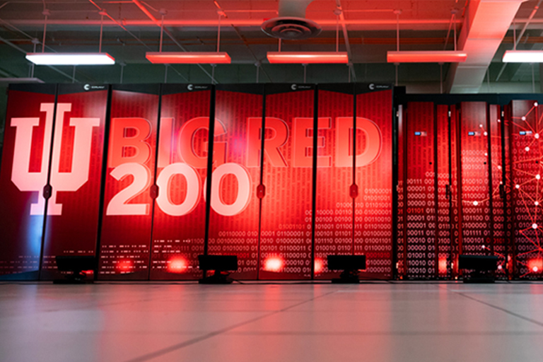 Big Red 200 supercomputer